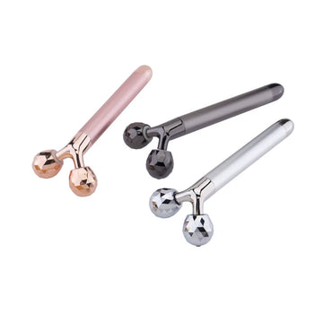 Electric Roller Beauty Bar Vibrating Facial Roller Massager Anti-Wrinkle Skin Care Roller Face Massager Lift Slimming Tool