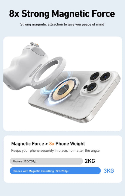 📸 Fun Shot Grip Pro™ = The Original TELESIN Magnetic Grip(original)